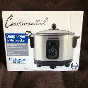 Deep Fryer & Multipurpose Cooker